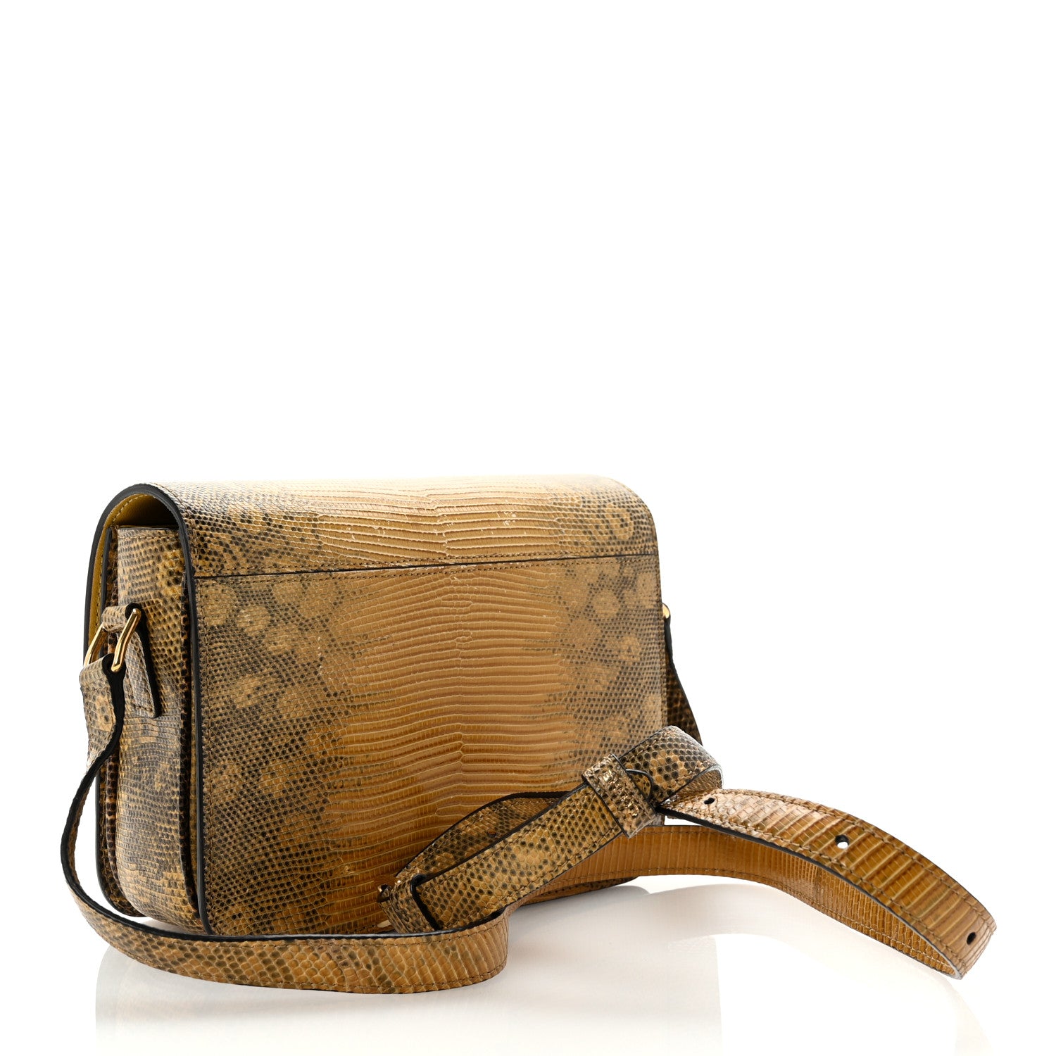 Celine Lizard Teen Triomphe Ochre 2 of 13