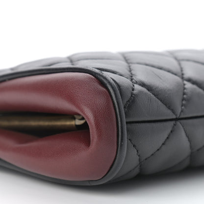 Chanel Lambskin Quilted Small Bag Black 9 of 13