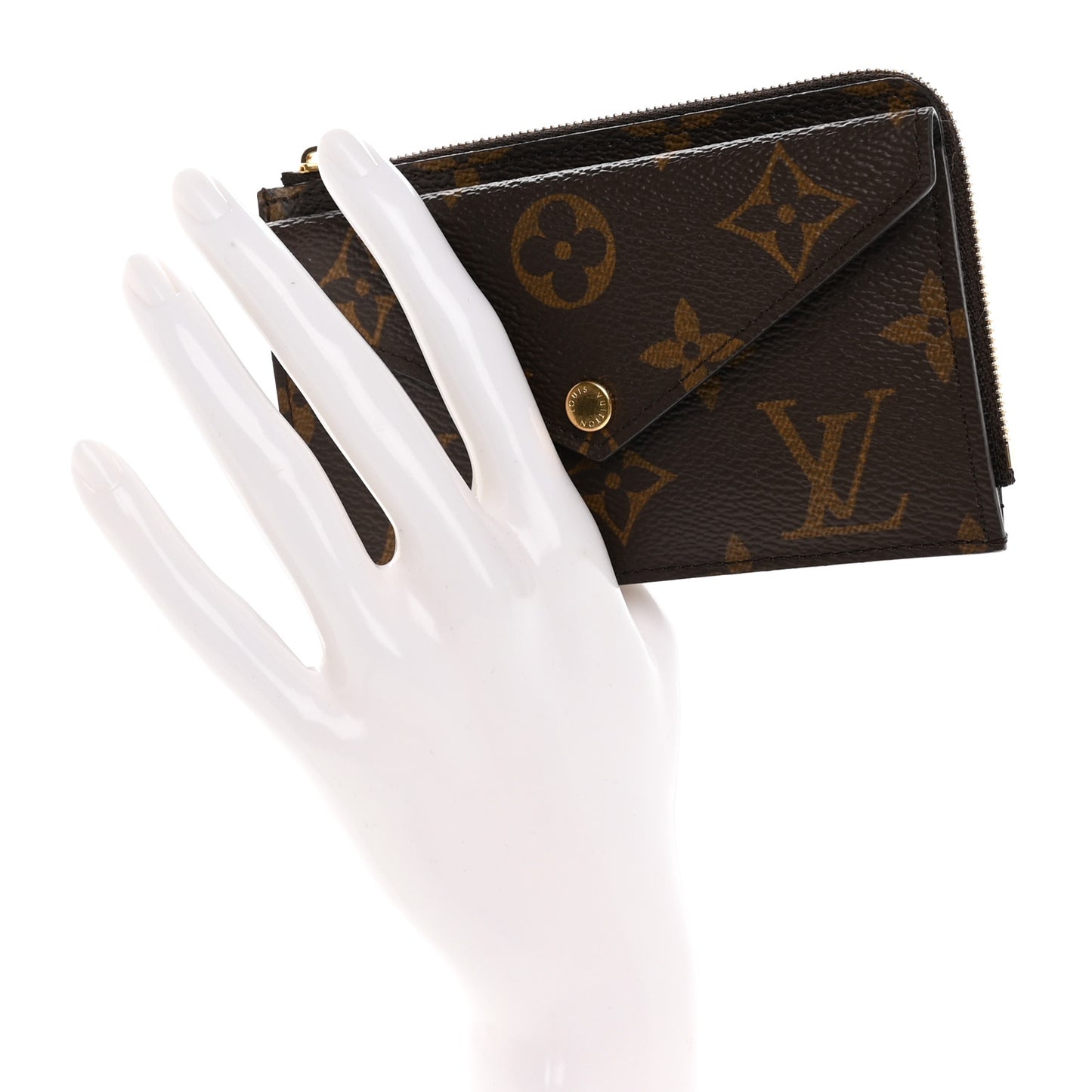Monogram Recto Verso Card Holder Black