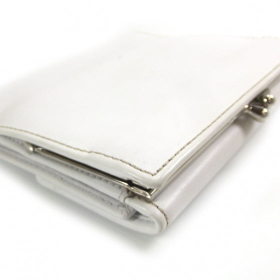 Prada Leather Logo Wallet White 5 of 10