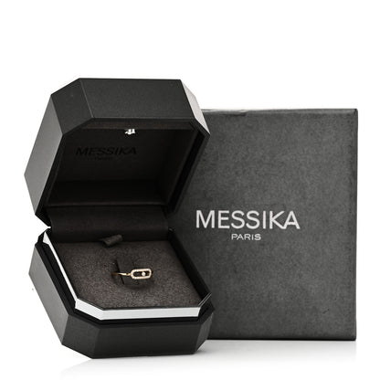 Messika 18K Yellow Gold Diamond Move Uno Ring 51 5.75 7 of 7