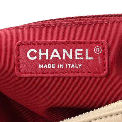 Chanel Aged Calfskin Quilted Medium Gabrielle Hobo Beige 6 of 13