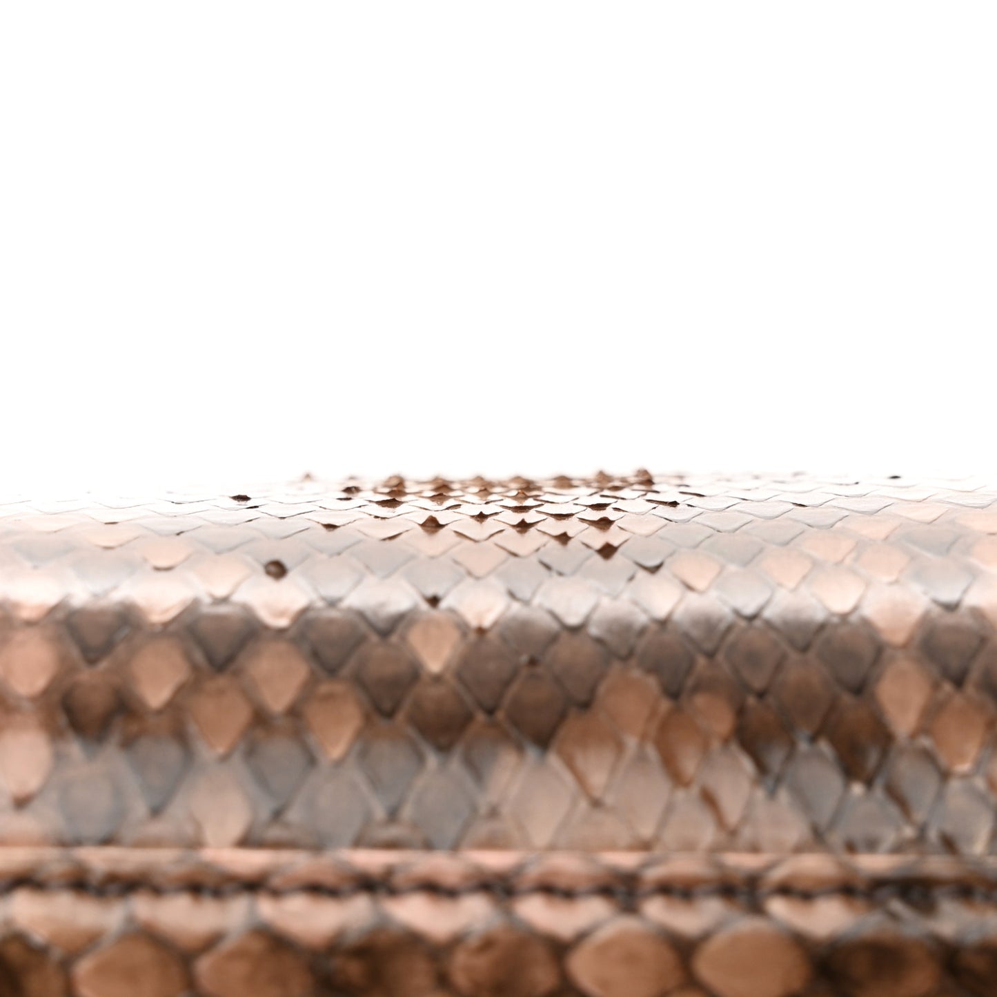 Snakeskin Mini Lady Dior Beige Multicolor