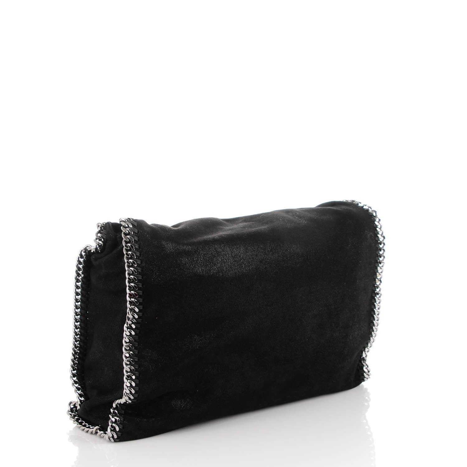 Stella McCartney Shaggy Deer Big Falabella Tote Black 3 of 6