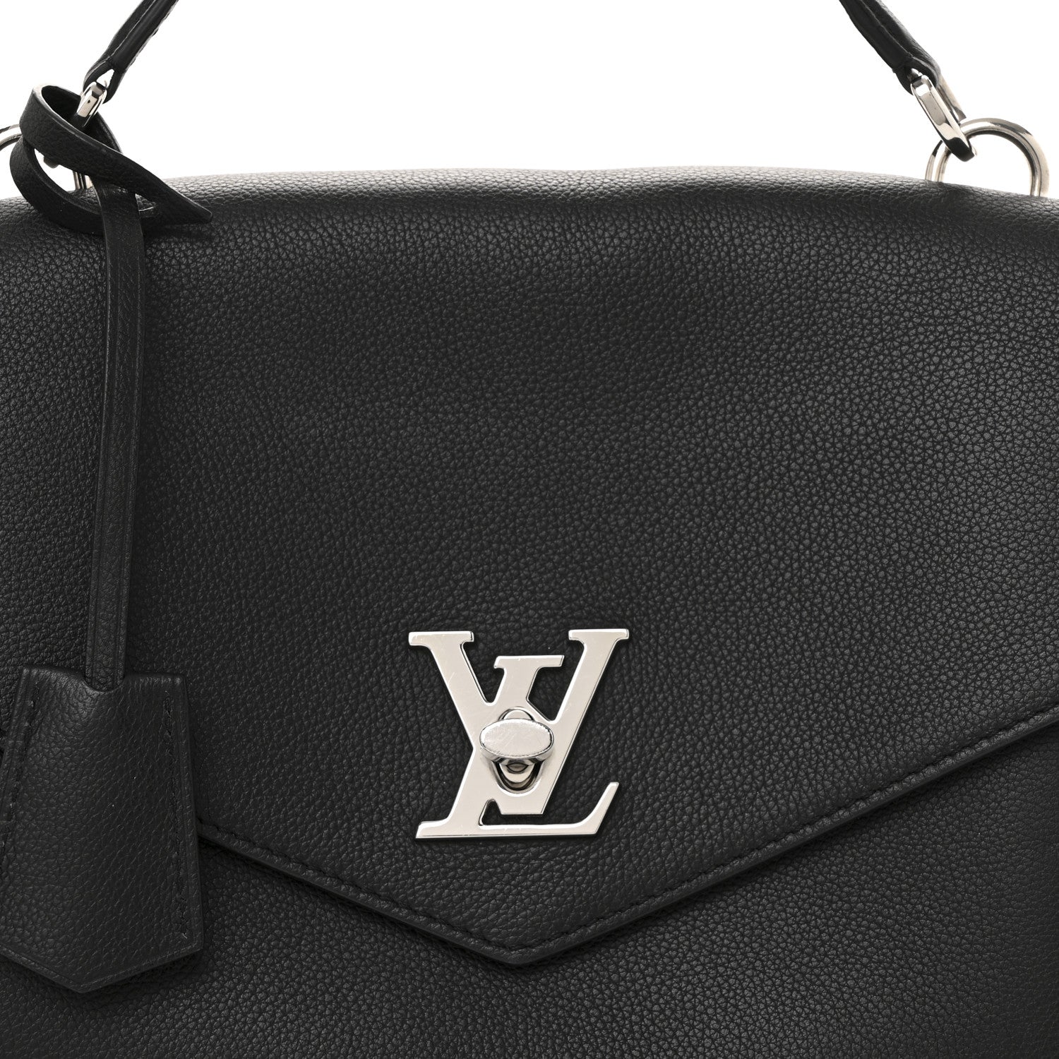 Louis Vuitton Soft Calfskin My Lockme Top Handle Black 8 of 15