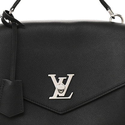 Louis Vuitton Soft Calfskin My Lockme Top Handle Black 8 of 15
