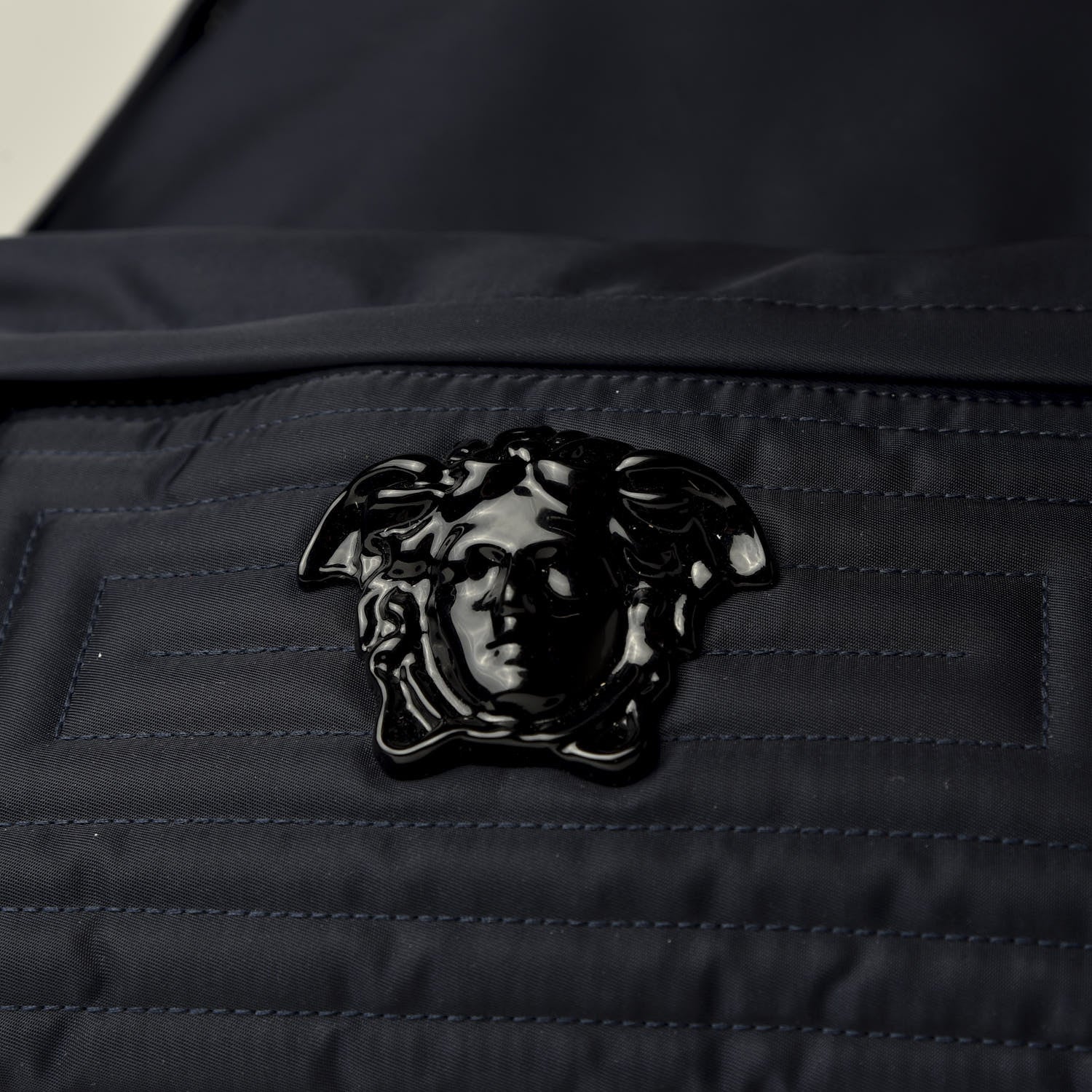 Versace Nylon Palazzo Medusa Backpack Navy 7 of 9