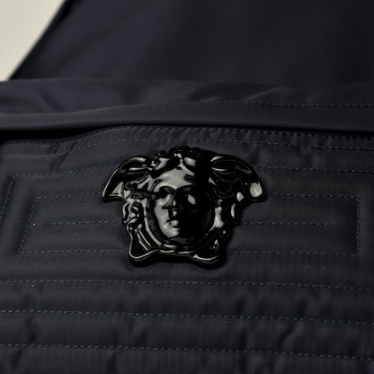 Versace Nylon Palazzo Medusa Backpack Navy 7 of 9