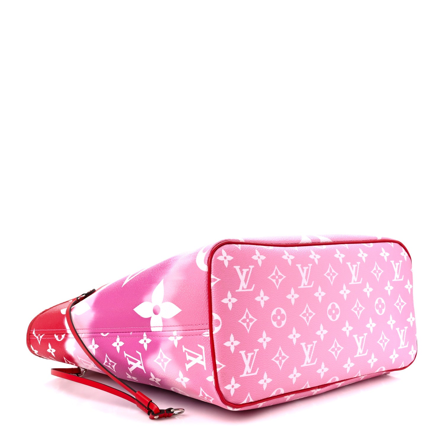Louis Vuitton Monogram Escale Neverfull MM Rouge 6 of 15