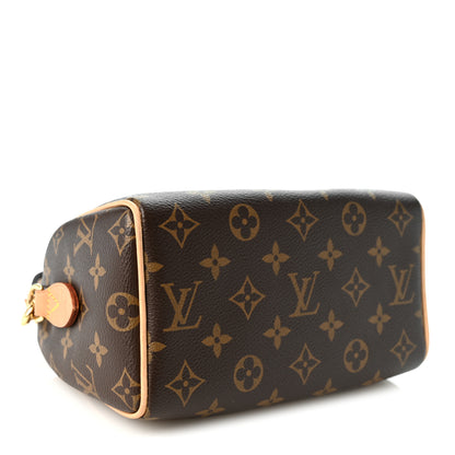 Louis Vuitton Monogram Speedy Bandouliere 20 Black 4 of 10