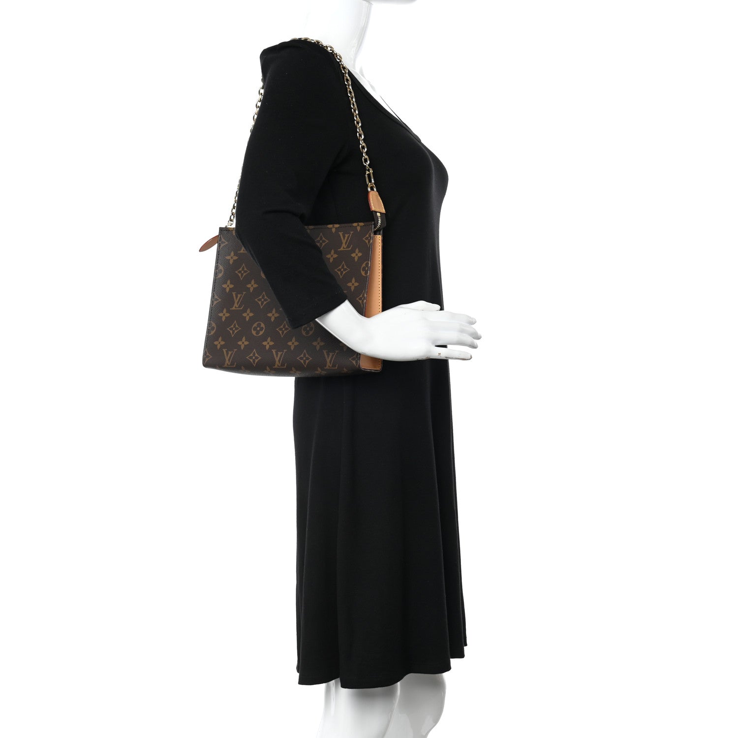 Louis Vuitton Monogram Toiletry Pouch On Chain 2 of 9