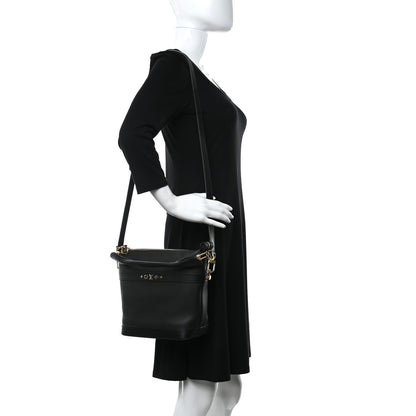 Louis Vuitton Grained Calfskin Cruiser PM Black 2 of 9