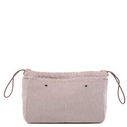 Hermes Canvas Barenia Fourbi 30 GM Pouch Naturel Fauve 1 of 8