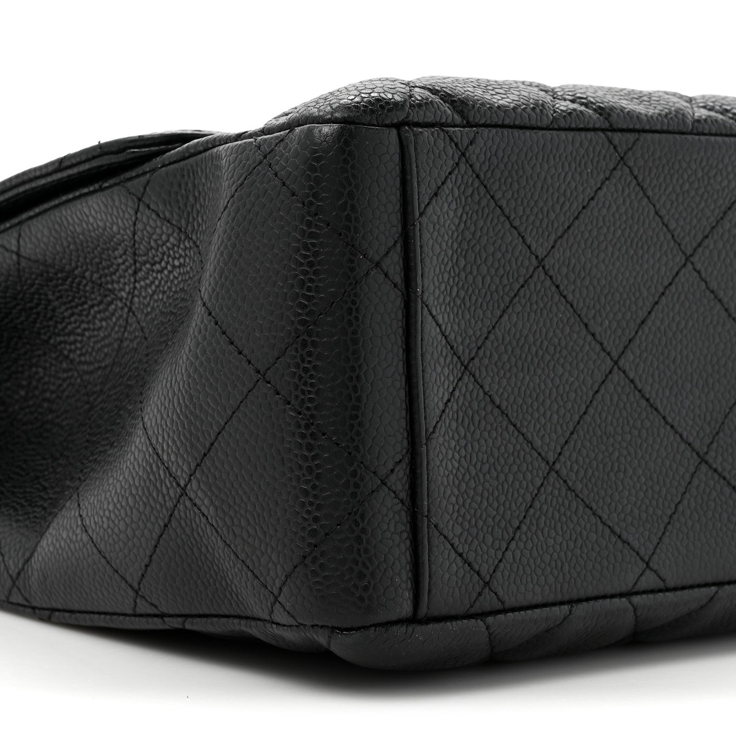 Chanel Caviar Quilted Maxi Single Flap Black 10 of 11