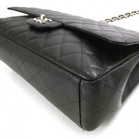 Caviar Maxi Flap Black