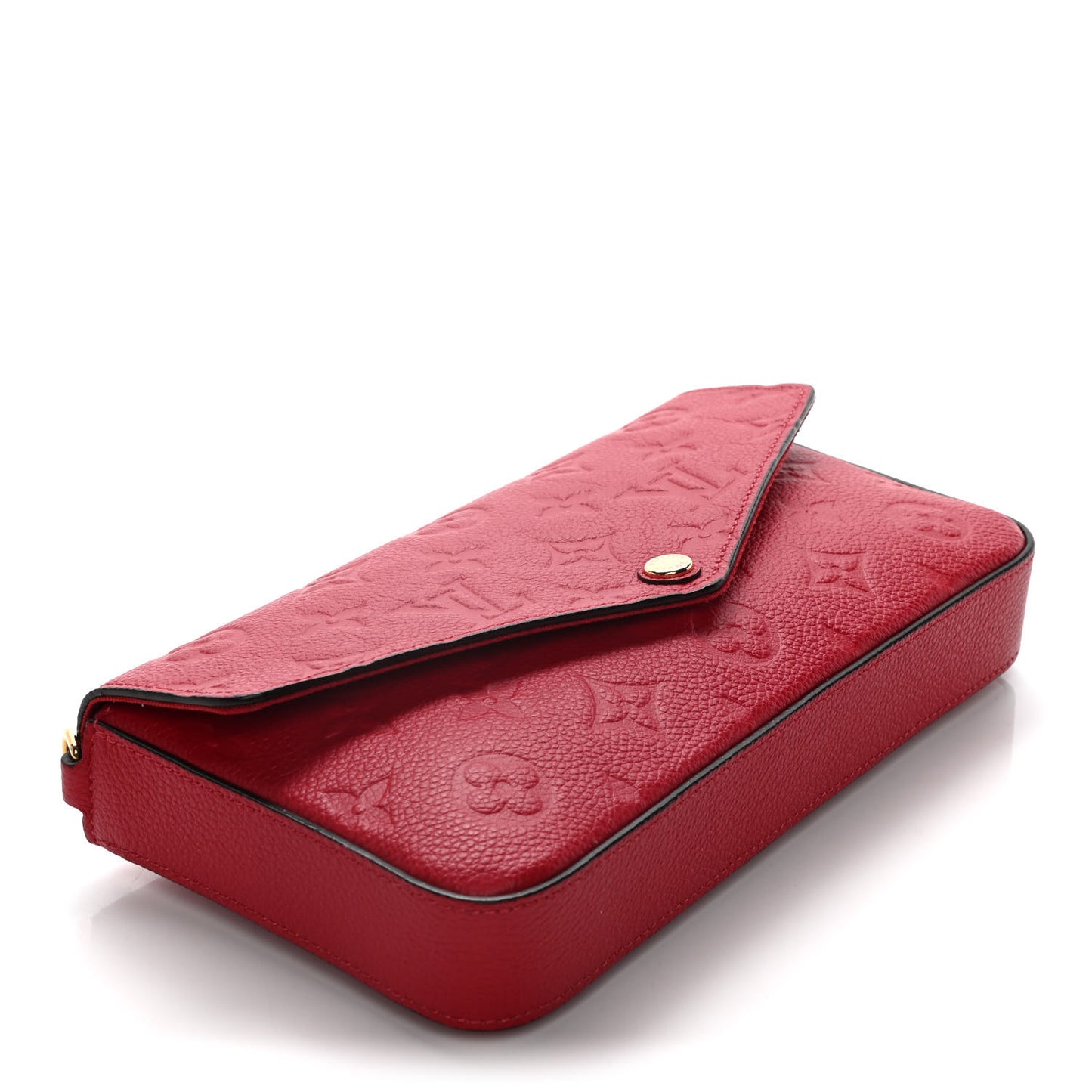 Empreinte Pochette Felicie Chain Wallet Cherry