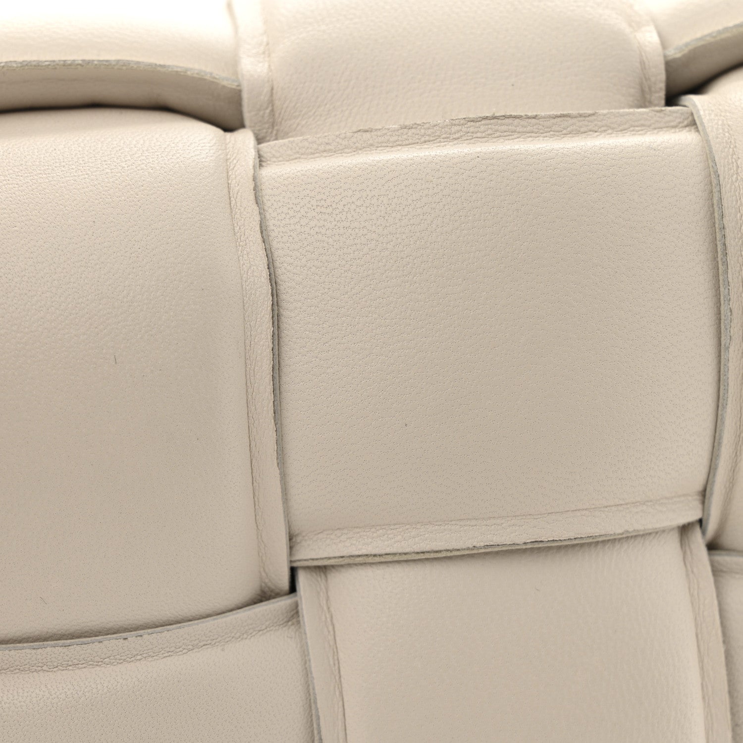 Bottega Veneta Nappa Maxi Intreccio Padded Cassette Crossbody Bag Chalk 15 of 15