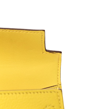 Hermes Chevre Mysore Mini Kelly Sellier 20 Lime 14 of 21