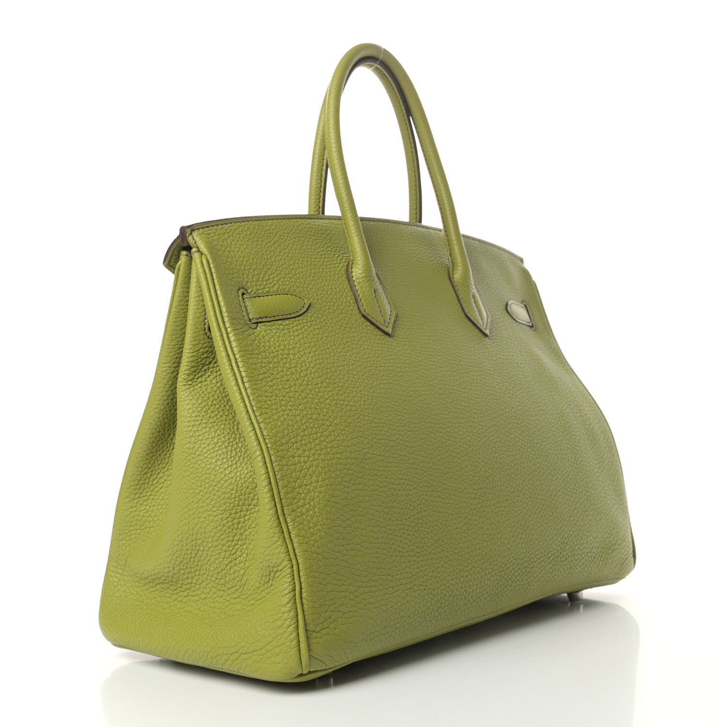 Hermes Togo Birkin 35 Vert Anis 2 of 15