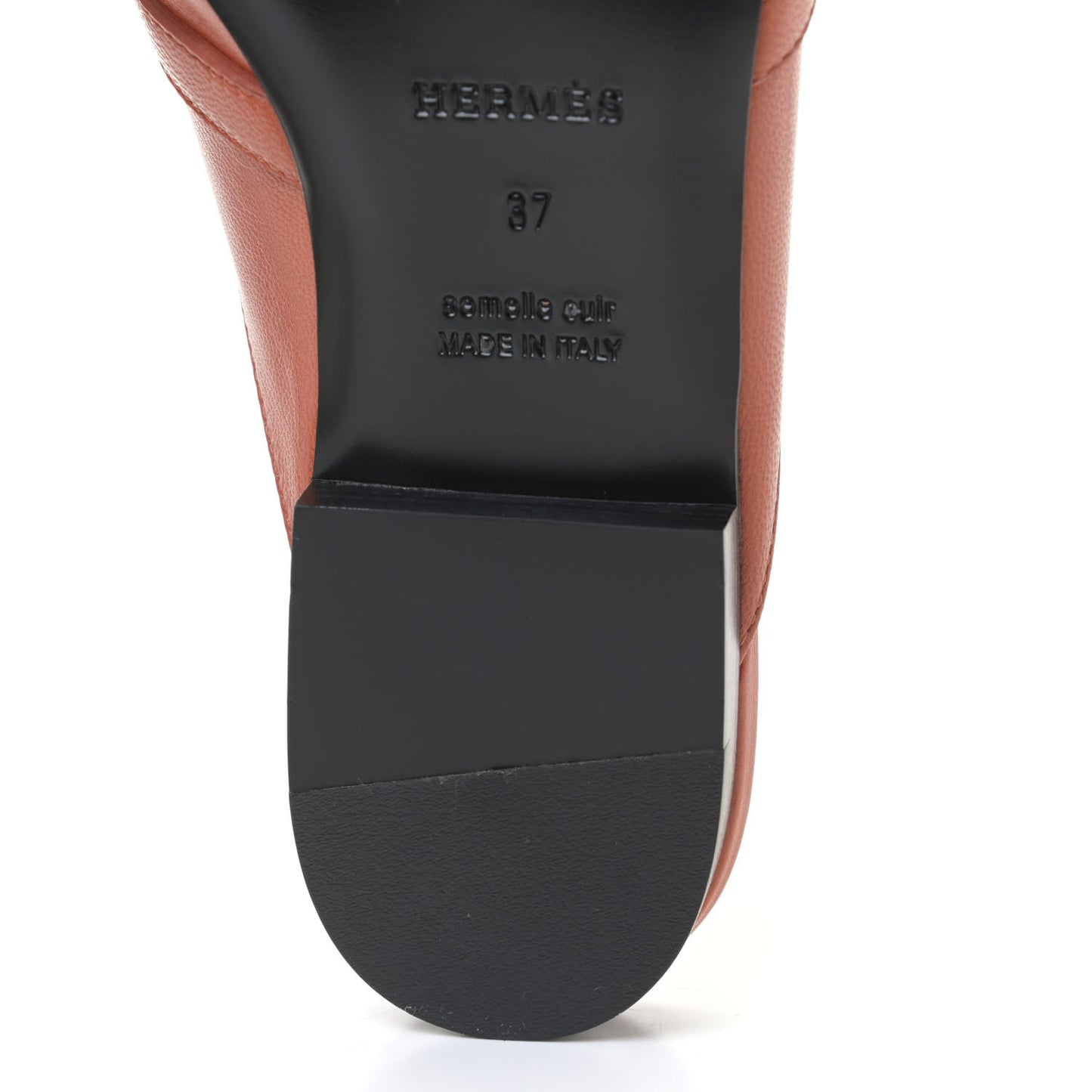 Goatskin Oz Mules 37 Marron Cuivre