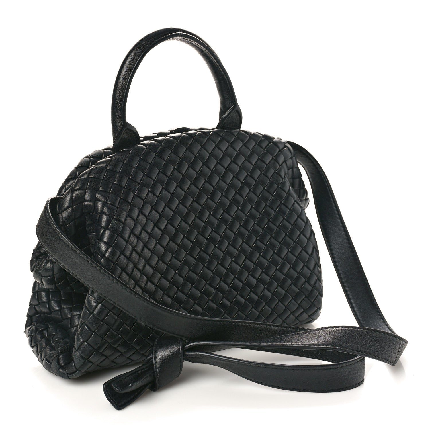 Bottega Veneta Nappa Intrecciato Small Padded The Handle Black 3 of 10