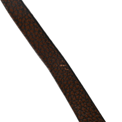 Burberry Grainy Calfskin House Check Medium Maidstone Dark Brown 12 of 14
