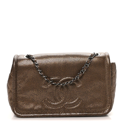 Chanel Metallic Caviar Medium Timeless CC Flap Bronze Bronze 1 of 10