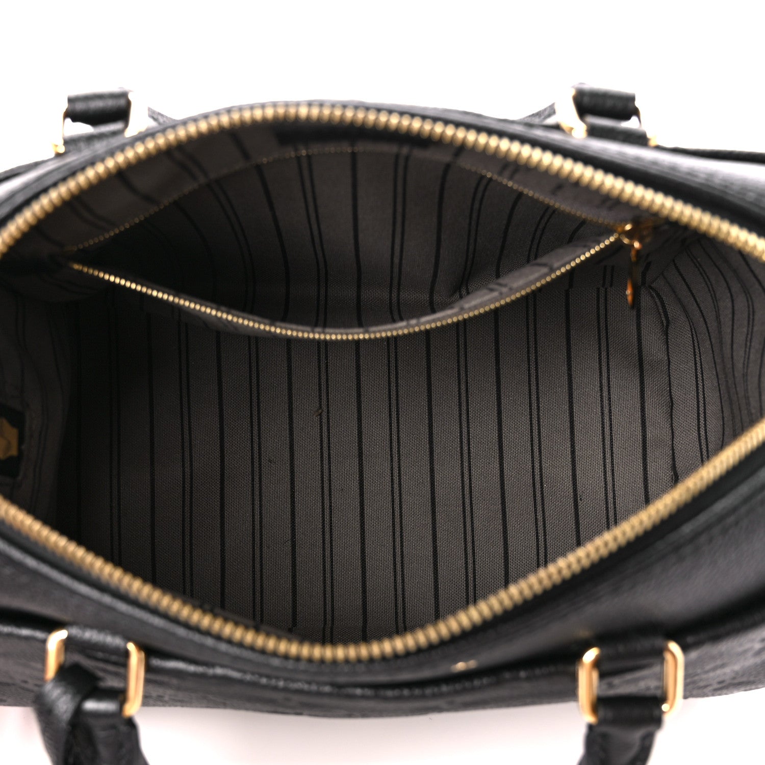 Louis Vuitton Empreinte Speedy Bandouliere 25 NM Black 5 of 13