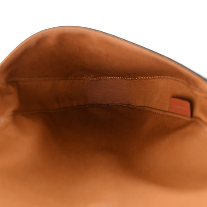 Celine Triomphe Canvas Triangle Crossbody Bag Tan 5 of 10