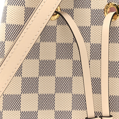 Louis Vuitton Damier Azur Braided Neonoe BB Pink 8 of 11