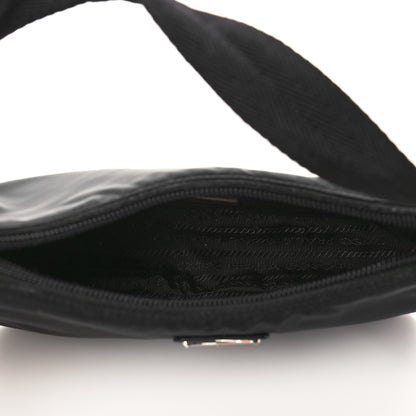 Prada Tessuto Nylon Saffiano Lunar New Year Mini Re-Edition 2000 Bag Black Fuoco 5 of 8