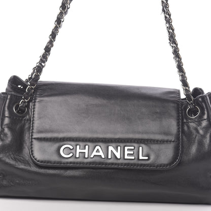 Chanel Lambskin Lax Accordion Flap Black 11 of 14
