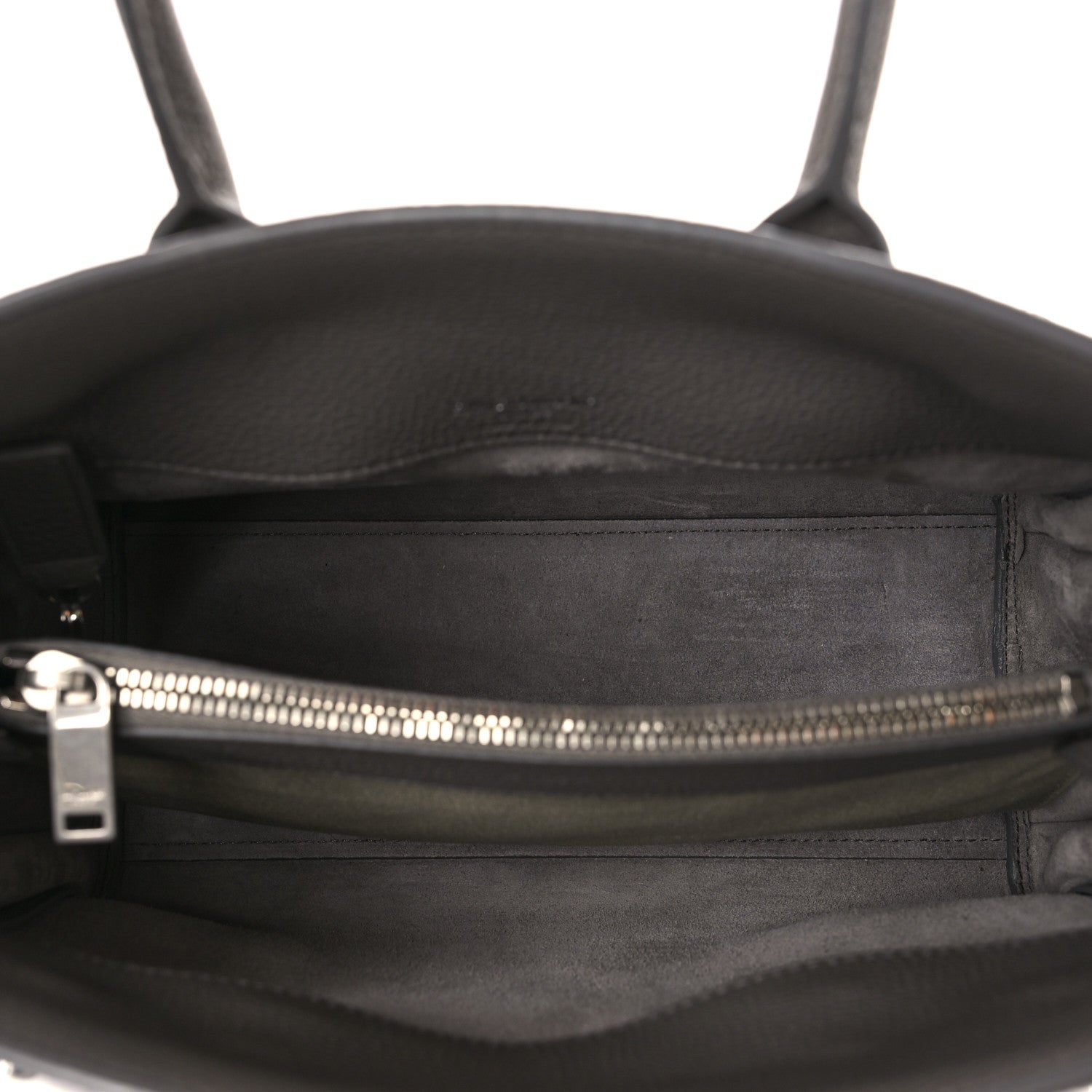Saint Laurent Grained Calfskin Baby Supple Sac De Jour Fog 5 of 10