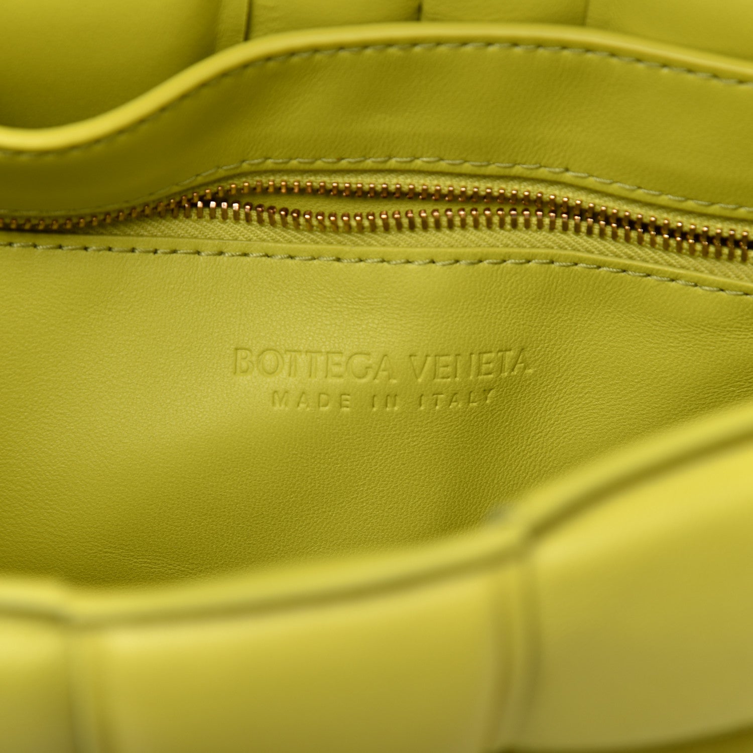 Bottega Veneta Lambskin Maxi Intreccio Padded Chain Cassette Crossbody Bag Kiwi 8 of 9
