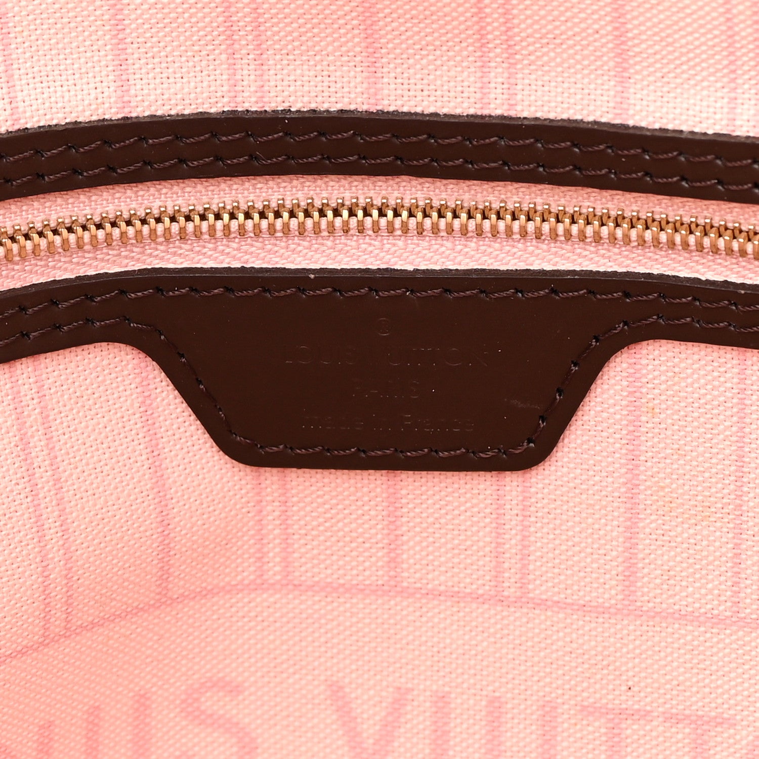 Louis Vuitton Damier Ebene Neo Neverfull MM Rose Ballerine 6 of 19