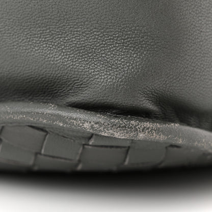 Bottega Veneta Nappa Intrecciato Mini Flap Crossbody Light Grey 11 of 17