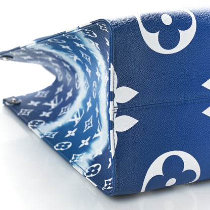 Louis Vuitton Monogram Escale Onthego GM Blue 7 of 8