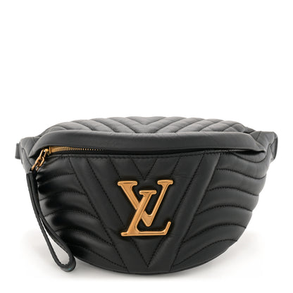 Louis Vuitton Monogram New Wave Bumbag Black 1 of 10