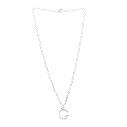 Gucci Sterling Silver G Pendant Necklace 3 of 4