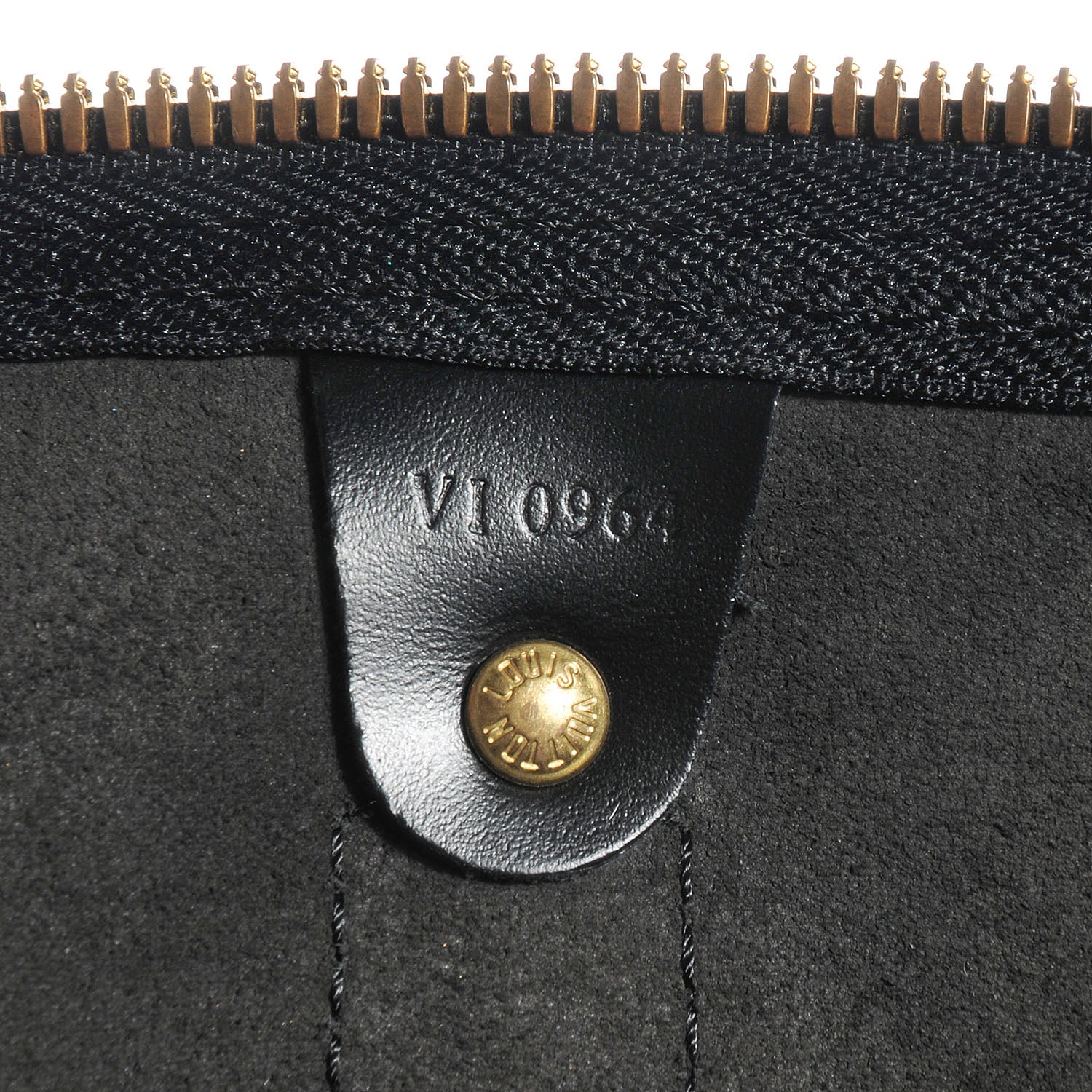 Louis Vuitton Epi Keepall 55 Black 7 of 7