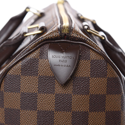 Louis Vuitton Damier Ebene Speedy 25 7 of 10