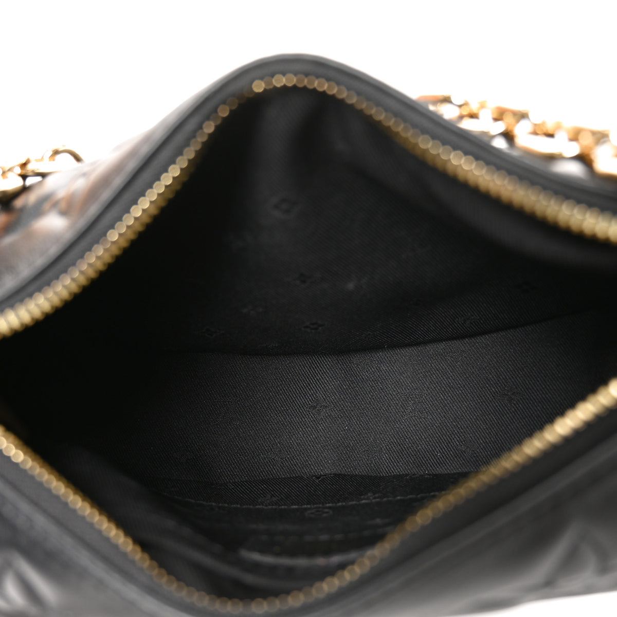Calfskin Bubblegram Over The Moon Black