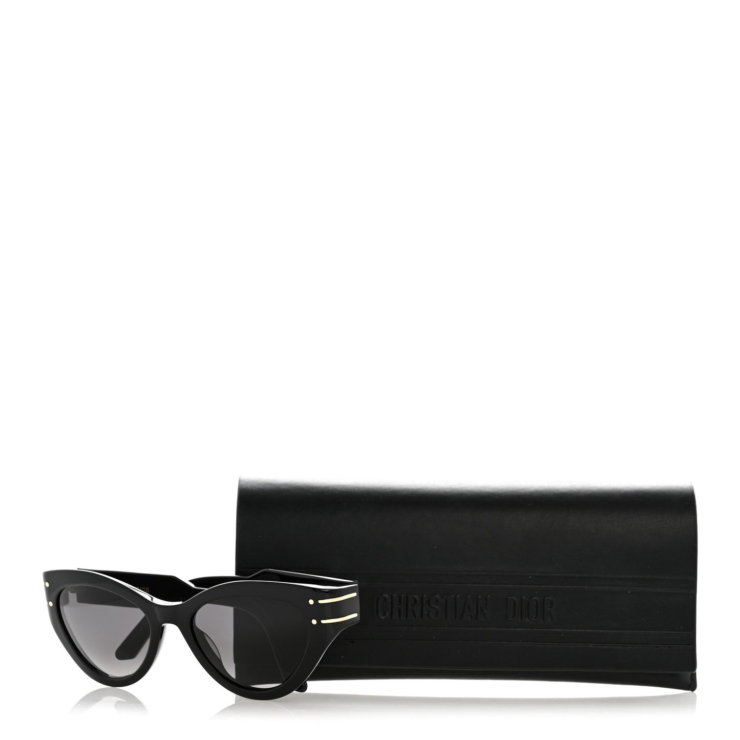 Diorsignature B7I Butterfly Sunglasses Black