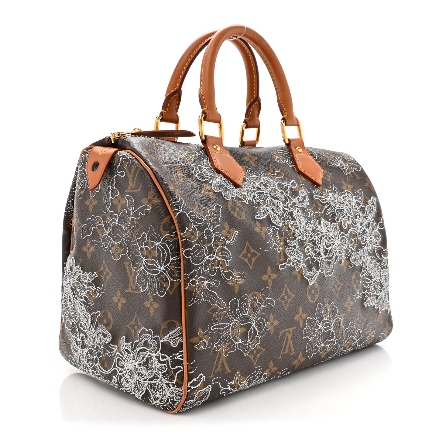 Monogram Dentelle Speedy 30 Silver
