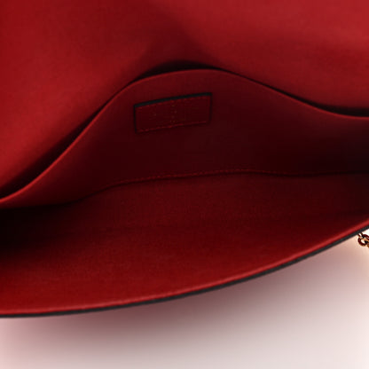 Louis Vuitton Empreinte Pochette Felicie Chain Wallet Scarlet 6 of 9