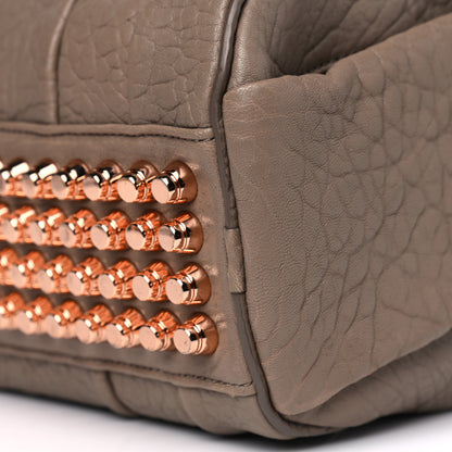 Alexander Wang Pebbled Lambskin Rockie Latte Rose Gold Hardware 6 of 7