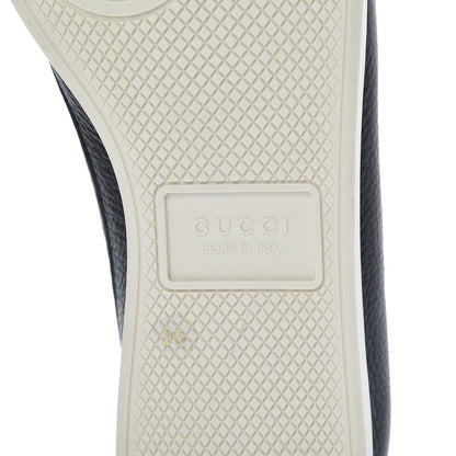 Gucci Grained Calfskin Mens Web Falacer Sneakers 8.5 Black 6 of 8