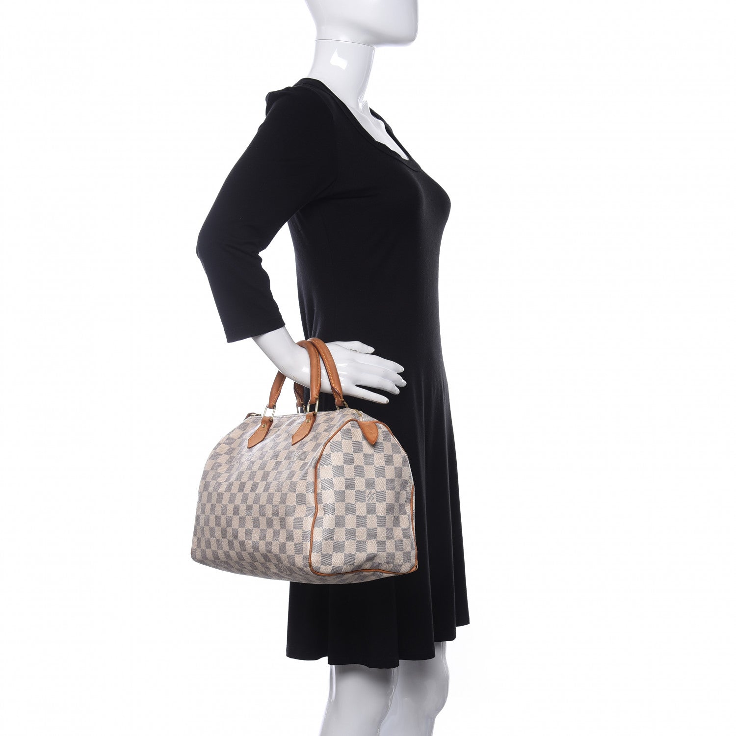 Louis Vuitton Damier Azur Speedy 30 2 of 19