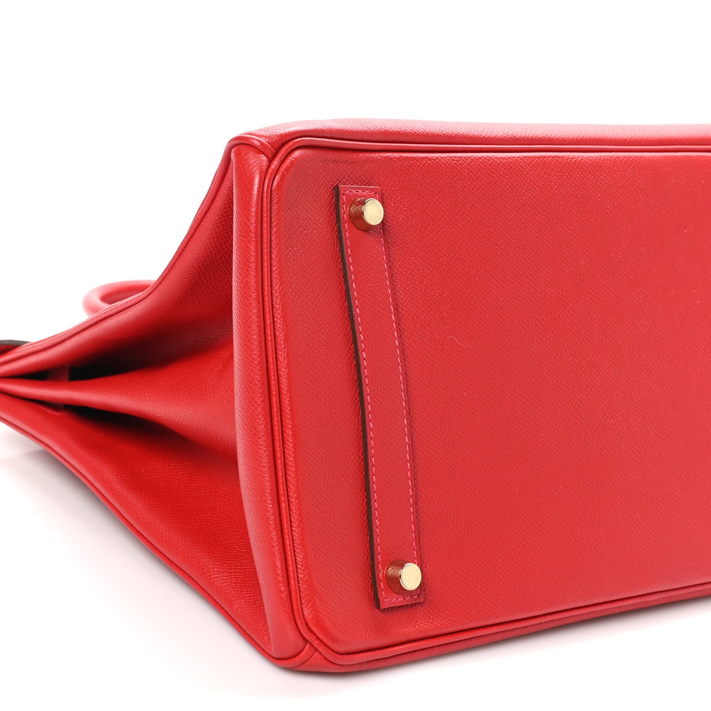 Epsom Birkin 35 Rouge Casaque