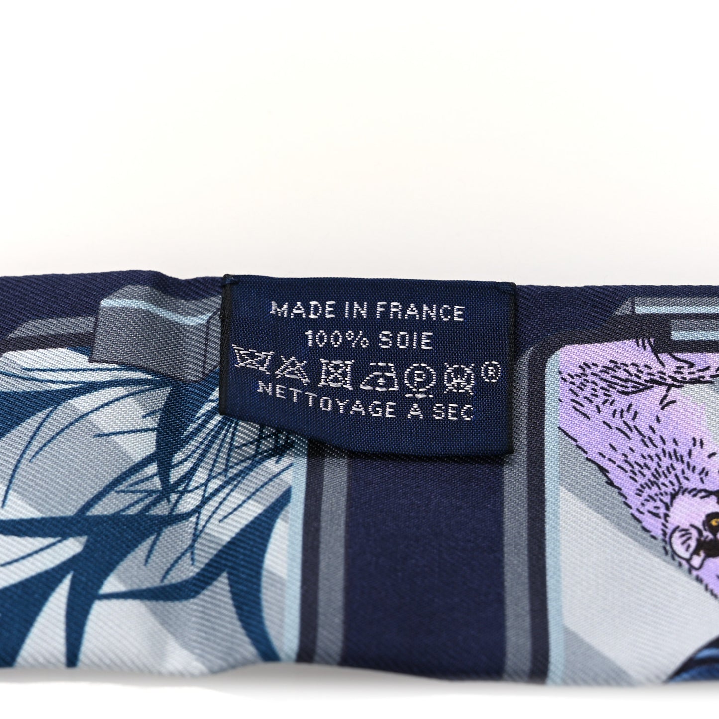 Silk Story Twilly Marine Gris Gold